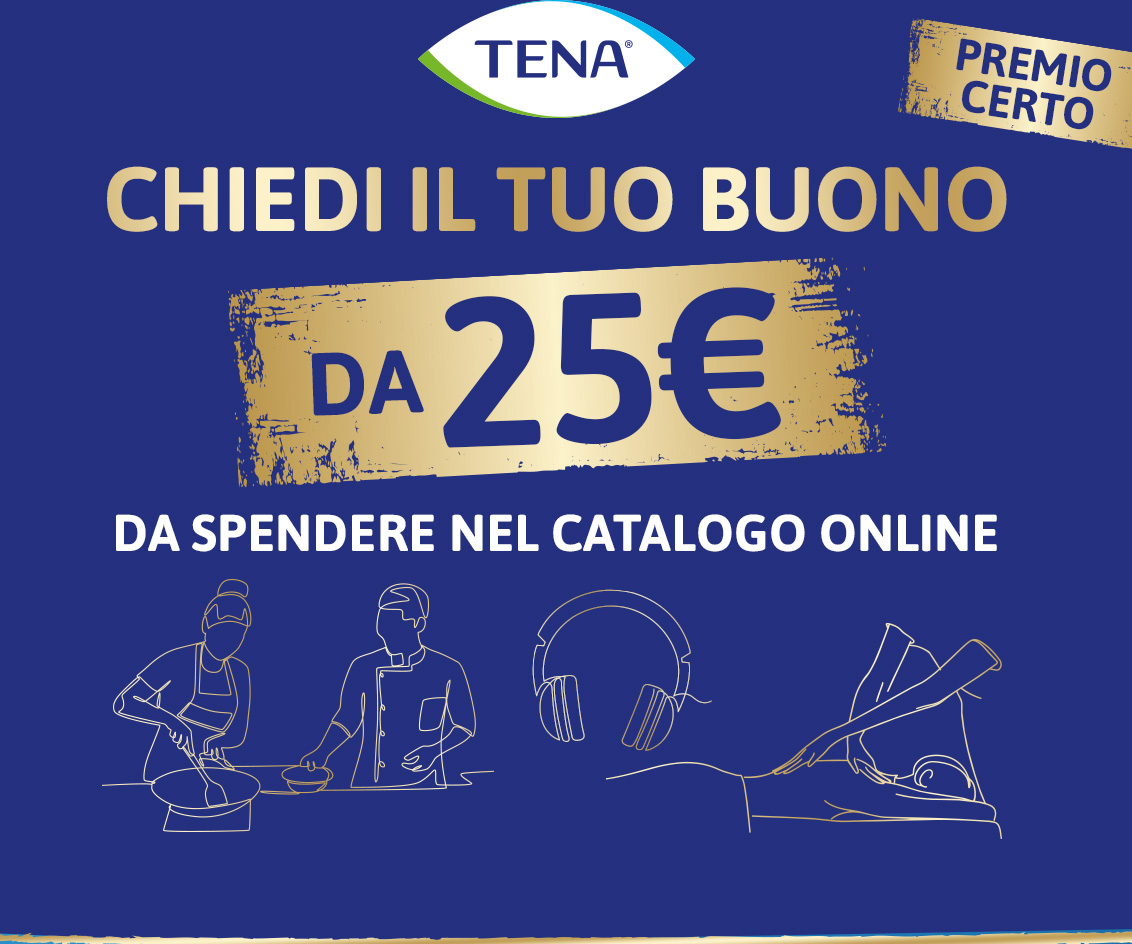 immagine decorativa versione mobile dell'operazione a premi Tena ti premia 2026
